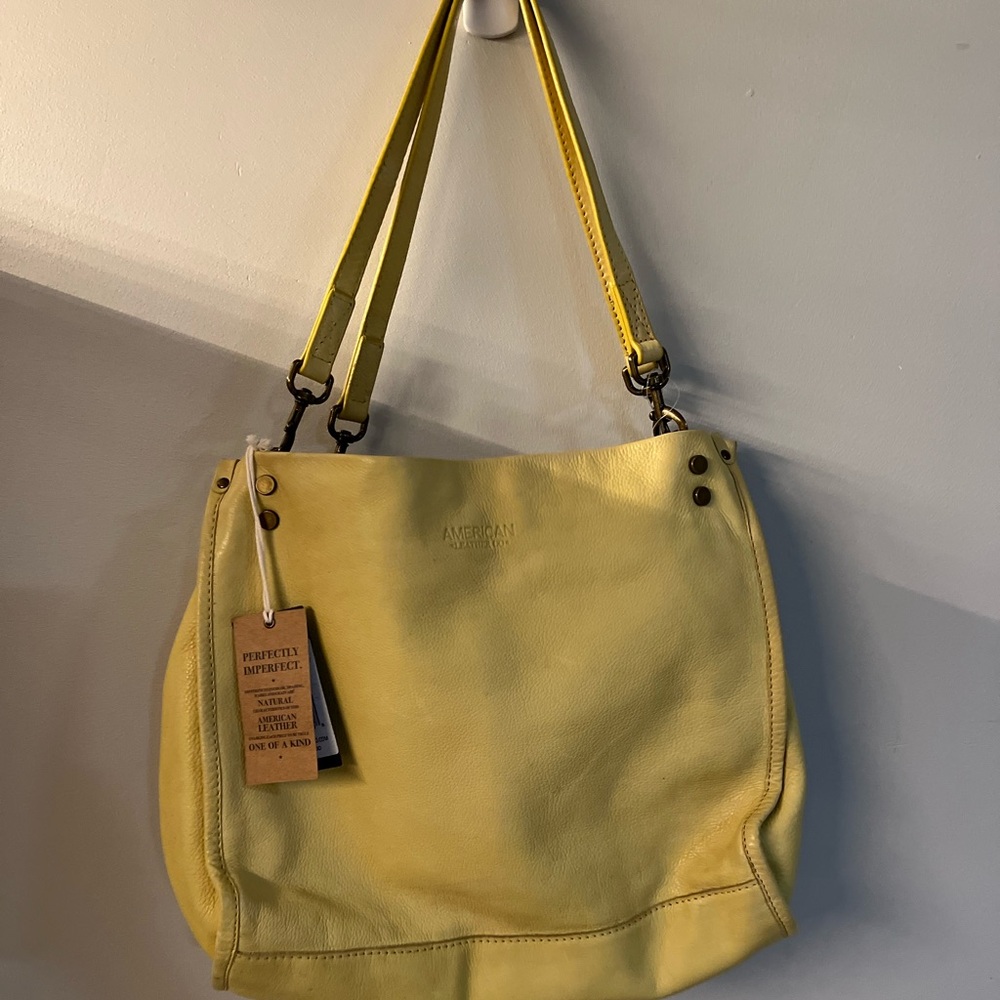 American leather co. Yellow purse